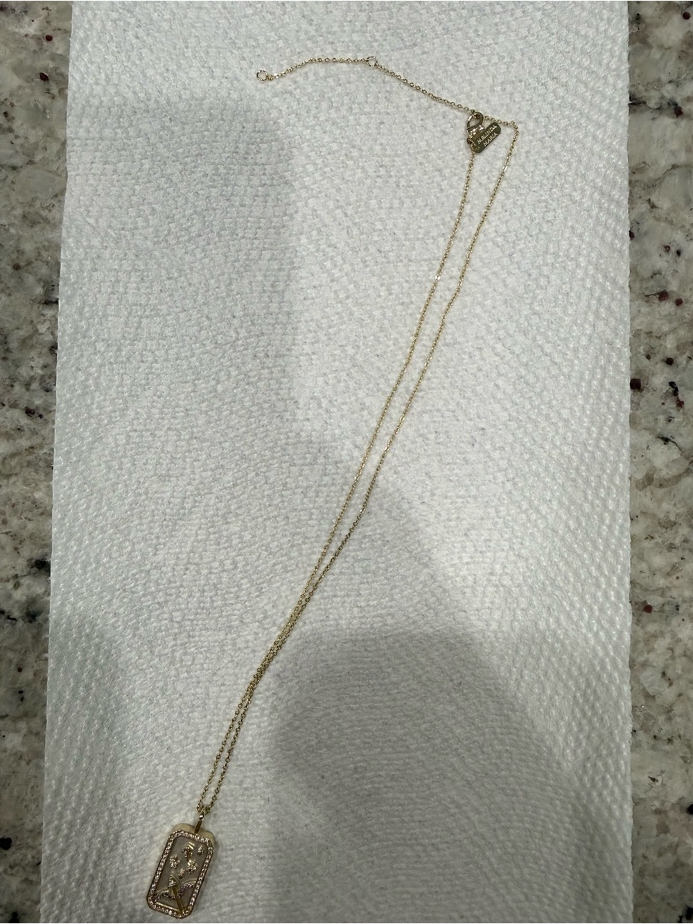 Melinda Maria Sagittarius Zodiac Gold Necklace - Picture 3 of 3